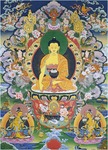 Будда, Майтрейя и Манжушри