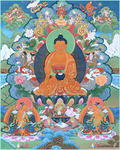 Будда, Майтрейя и Манжушри
